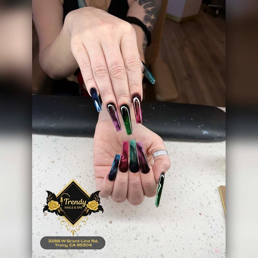 A Summer Nail Look Full of Color & Creativity